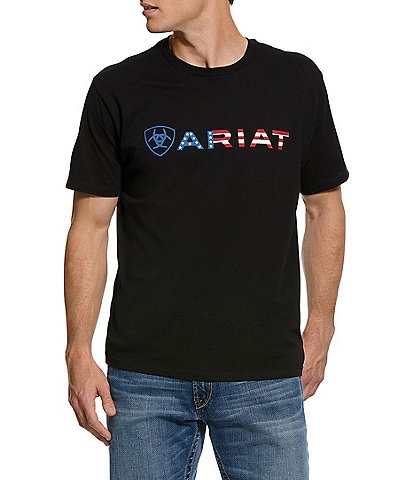 Ariat USA Wordmark Short-Sleeve T-Shirt