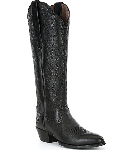 Ariat Women's Heritage R Toe Tall Stretchfit Leather Western Boots