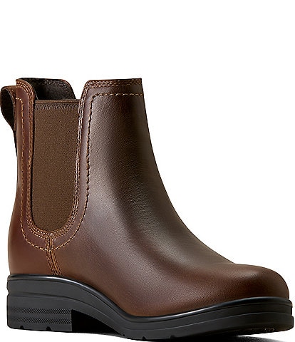 Ariat Women's Langley Waterproof Leather Chelsea Booties