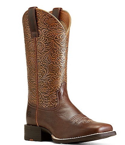 Ariat Women's Round Up Leather Western Boots