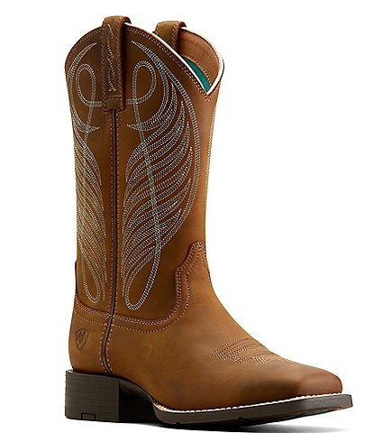 Ariat Women's Round Up Wide Square Toe Western Boots