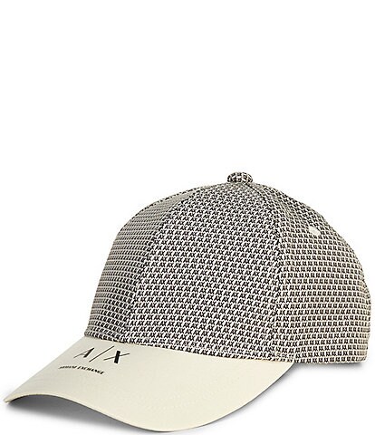 Armani Exchange Allover Micro Logo Hat