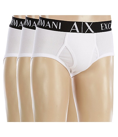 Armani Exchange AX Briefs 3-Pack