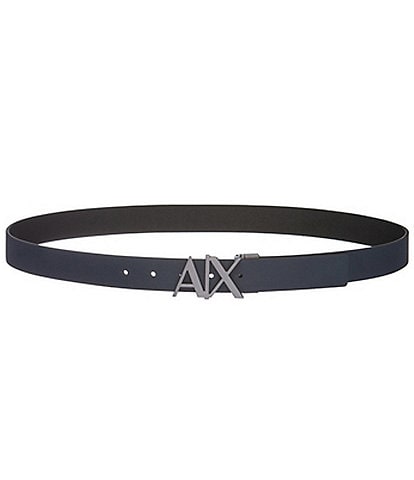 Armani Exchange AX Buckle 1.2#double; Reversible Belt