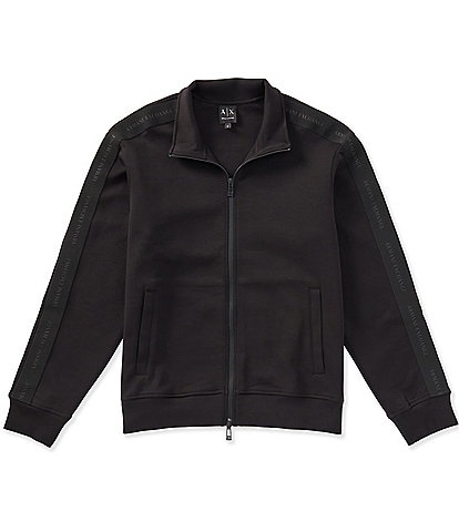 Armani Exchange Bonded Taping Full-Zip Jacket