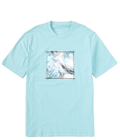 Armani Exchange Camo Box Short Sleeve T-Shirt