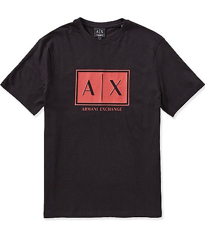 Armani Exchange Slim Fit Capsule Box Logo Short Sleeve T-Shirt