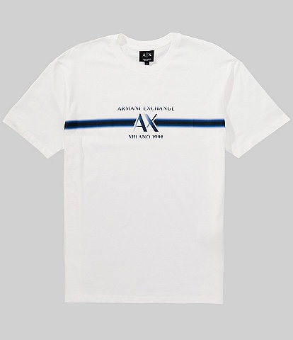 Armani Exchange Chest Stripe Short Sleeve T-Shirt