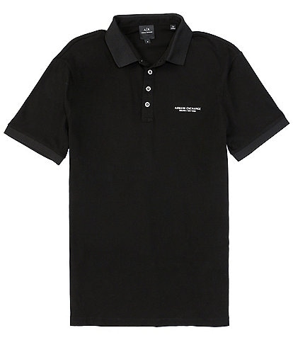 Armani Exchange Core Milan Short Sleeve Polo Shirt