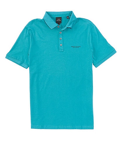 Armani Exchange Core Milan Short-Sleeve Polo Shirt
