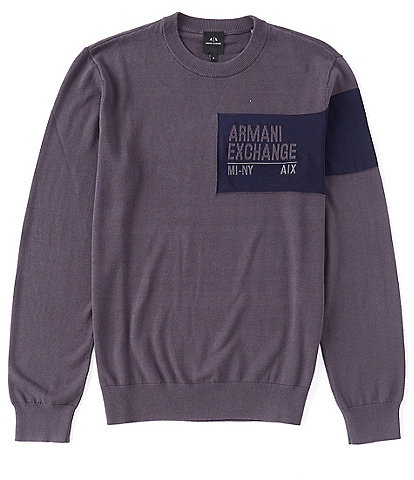 Armani Exchange Crewneck Logo Sweater