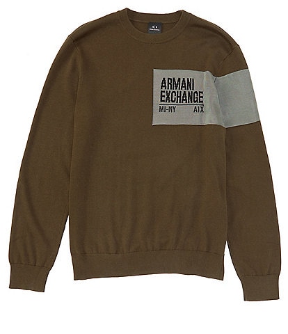 Armani Exchange Crewneck Logo Sweater