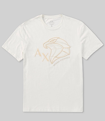 Armani Exchange Embroidered Eagle Short Sleeve T-Shirt