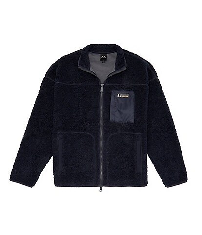 Armani Exchange Fleece Full-Zip Jacket