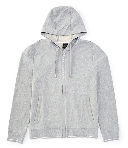 Armani Exchange French Terry Cloth Hoodie