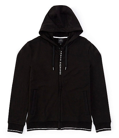 Armani Exchange French Terry Cloth Hoodie