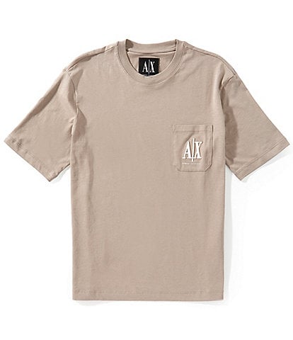 Armani Exchange Icon Pocket Logo Short Sleeve T-Shirt