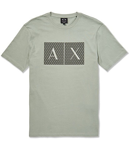 Armani Exchange Large Ax Box Logo Short Sleeve T-Shirt