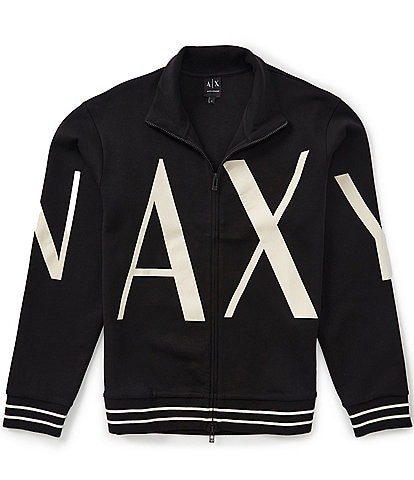 Armani Exchange Large AX Full-Zip Jacket