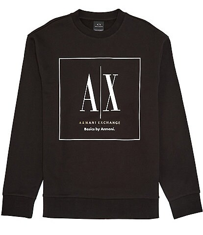 Armani Exchange Large Box Logo Sweatshirt