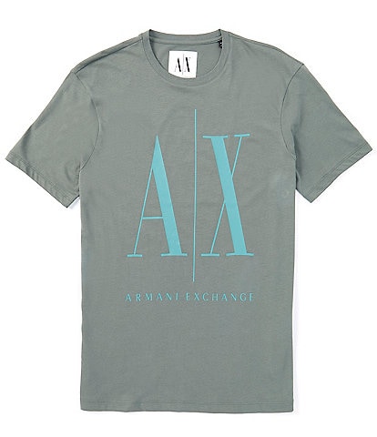 Armani Exchange Large Icon Logo Short Sleeve T-Shirt