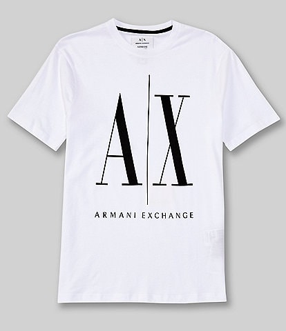 Armani Exchange Large Icon Logo Short-Sleeve Tee