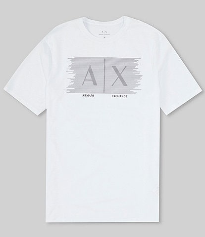 Armani Exchange Line Box Logo Short Sleeve T-Shirt