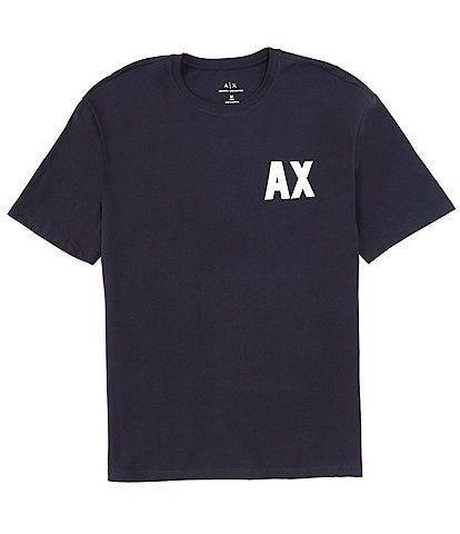 Armani Exchange Logo Patch Short Sleeve T-Shirt