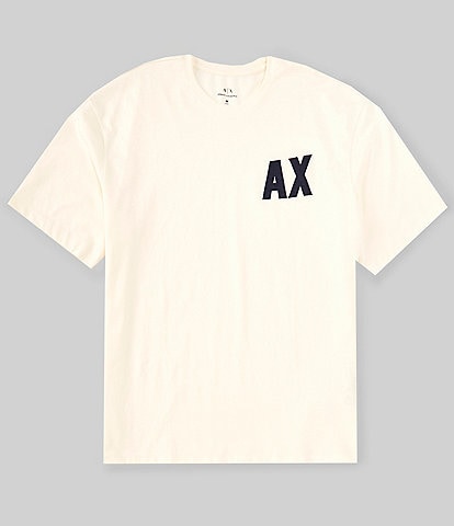 Armani Exchange Logo Patch Short Sleeve T-Shirt
