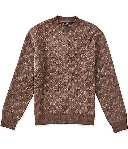 Armani Exchange Logo Print Sweater