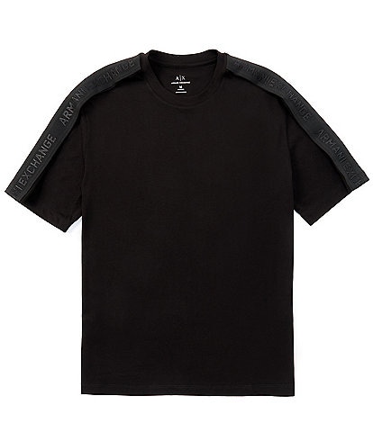 Armani Exchange Logo Tape Short Sleeve T-Shirt