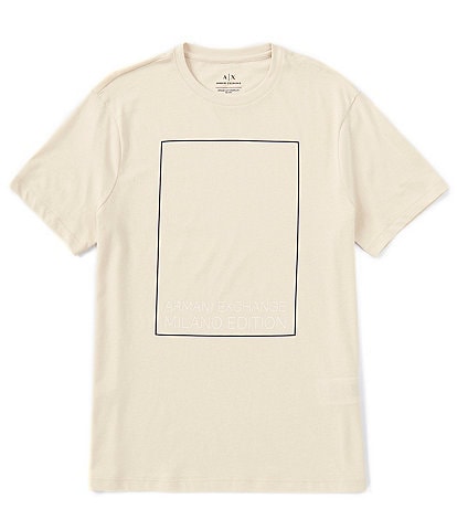 Armani Exchange Milano Edition Big Box Logo Short Sleeve T-Shirt