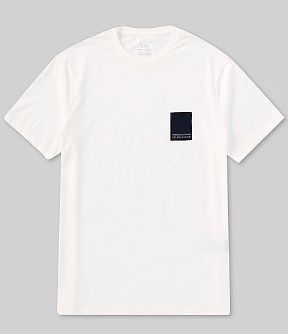 Armani Exchange Milano Edition Patch Logo Short Sleeve T-Shirt