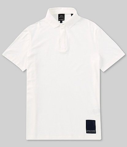 Armani Exchange Milano Edition Pique Short Sleeve Polo Shirt