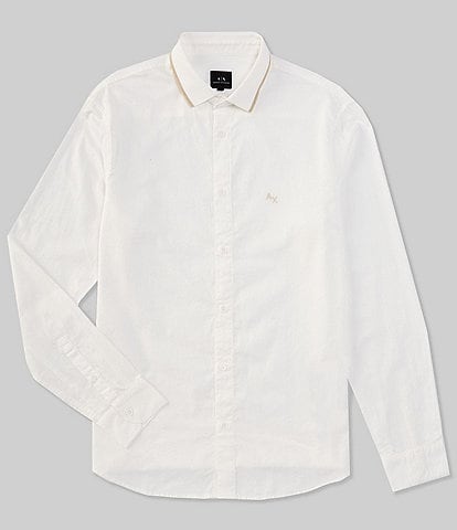 Armani Exchange Oxford Long Sleeve Woven Shirt