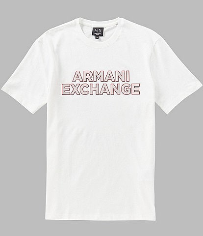 Armani Exchange Slim Fit Elevated Logo Short Sleeve T-Shirt