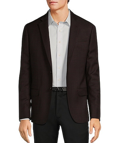 Armani Exchange Slim Fit Windownpane Plaid Sport Coat