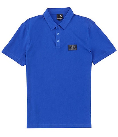 Armani Exchange Small Chest Logo Short Sleeve Polo Shirt