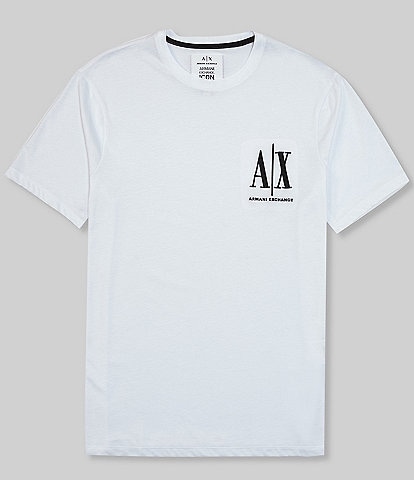 Armani Exchange Small Icon Logo Short-Sleeve T-Shirt