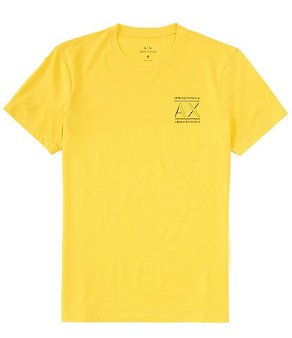Armani Exchange Slim-Fit Small Logo Short Sleeve T-Shirt