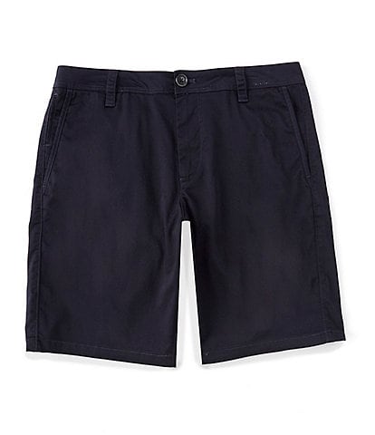 Armani Exchange Solid Twill 8#double; Inseam Stretch Shorts