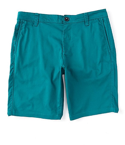 Armani Exchange Solid Twill 8#double; Inseam Stretch Shorts