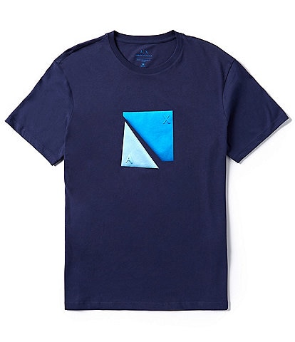 Armani Exchange Split Box Short Sleeve T-Shirt