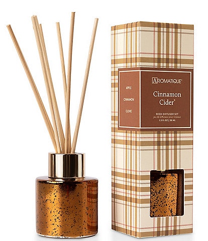Aromatique Cinnamon Cider Mini Reed Diffuser Set