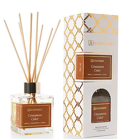 Aromatique Cinnamon Cider Reed Diffuser Set