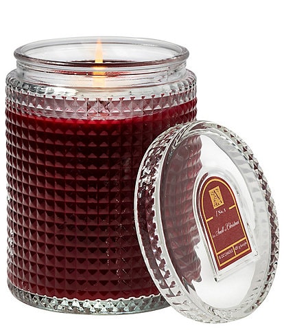 Aromatique The Smell of Christmas Textured Glass Candle