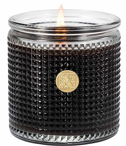 Aromatique The Smell of Espresso Textured Glass Candle