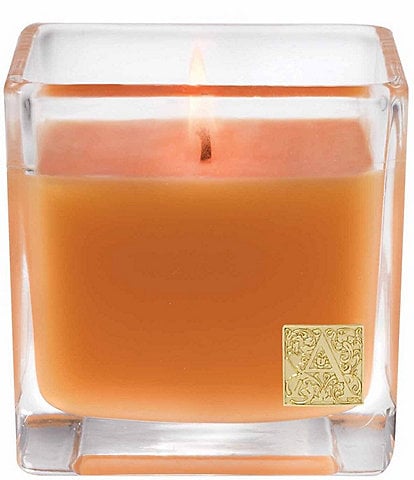 Aromatique Valencia Orange Cube Glass Candle, 12-oz.