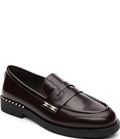 ASH Whisper Stud Leather Loafers