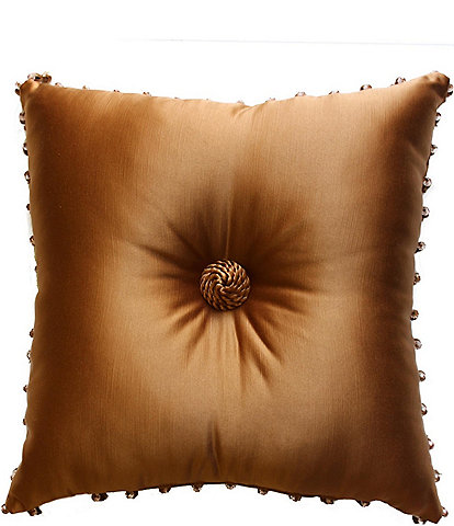 Austin Horn Classics Lismore Gold Square Pillow